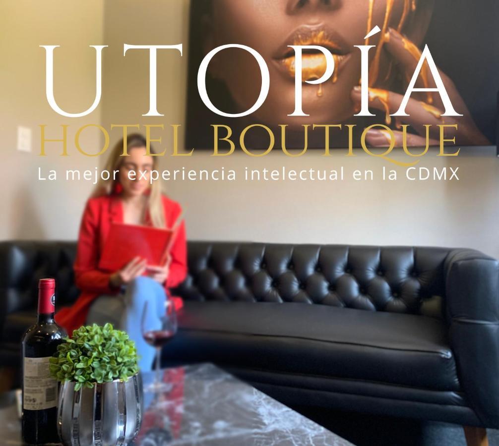 Utopia Hotel Boutique Мехіко Екстер'єр фото